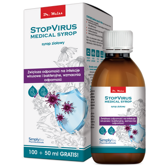 StopVirus Medical, syrop ziołowy, 150 ml - zdjęcie produktu