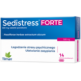 Sedistress Forte 500 mg, 14 tabletek - miniaturka zdjęcia produktu