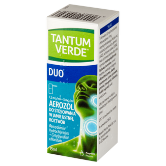 Tantum Verde Duo 1,5 mg + 5 mg/ml, aerozol, 15 ml - 2 - zdjęcie produktu