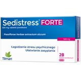 Sedistress Forte 500 mg, 28 tabletek - miniaturka zdjęcia produktu