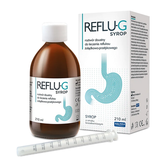 Reflu-G syrop, roztwór doustny, 210 ml - zdjęcie produktu