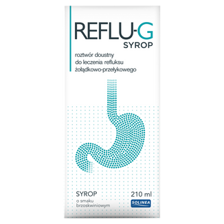 Reflu-G syrop, roztwór doustny, 210 ml - zdjęcie produktu