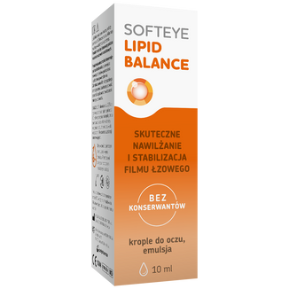 Softeye Lipid Balance krople do oczu, emulsja, 10 ml - 3 - zdjęcie produktu