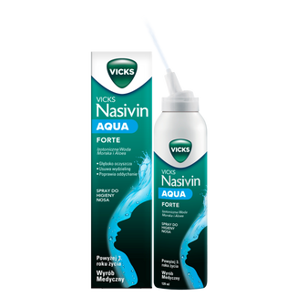 Vicks Nasivin Aqua Forte, 120 ml - zdjęcie produktu