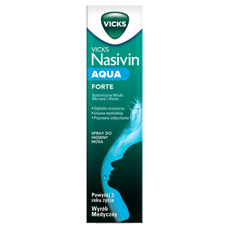 Vicks Nasivin Aqua Forte, 120 ml - 2 - zdjęcie produktu
