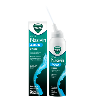 Vicks Nasivin Aqua Forte, 120 ml - zdjęcie produktu