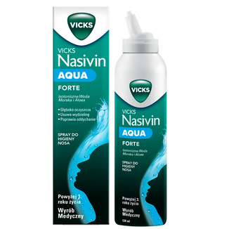 Vicks Nasivin Aqua Forte, 120 ml - zdjęcie produktu