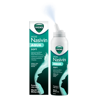Vicks Nasivin Aqua Soft, 120 ml - zdjęcie produktu
