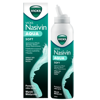Vicks Nasivin Aqua Soft, 120 ml - zdjęcie produktu