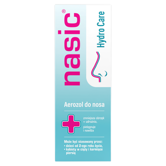 Nasic Hydro Care, aerozol do nosa, 15 ml - 2 - zdjęcie produktu
