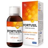 Fortusil, syrop na kaszel, od 1 roku, 180 g - miniaturka zdjęcia produktu