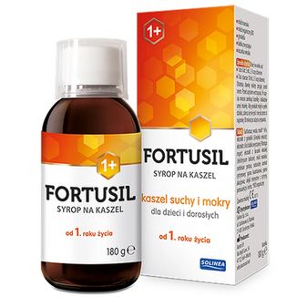 Fortusil, syrop na kaszel, od 1 roku, 180 g - zdjęcie produktu