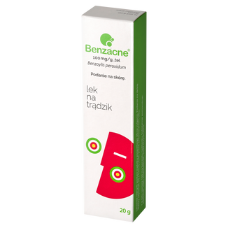 Benzacne 100 mg/ g, żel, 20 g - 3 - zdjęcie produktu
