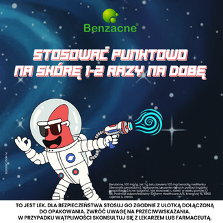 Benzacne 100 mg/ g, żel, 20 g - 7 - zdjęcie produktu