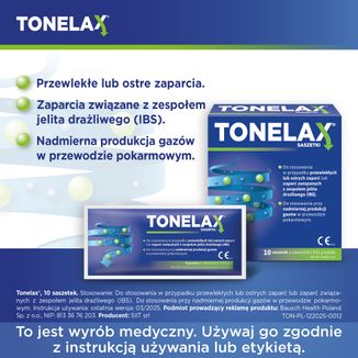 Tonelax, proszek, 9,15 g x 10 saszetek - 3 - zdjęcie produktu