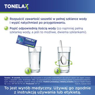 Tonelax, proszek, 9,15 g x 10 saszetek - 6 - zdjęcie produktu