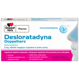 Desloratadyna Doppelherz 5 mg, 10 tabletek - miniaturka zdjęcia produktu