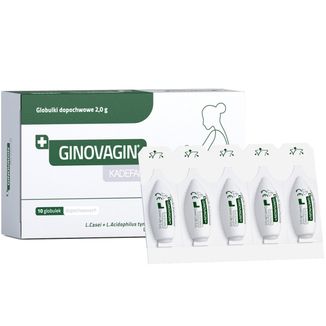 Ginovagin, 10 globulek dopochwowych - zdjęcie produktu