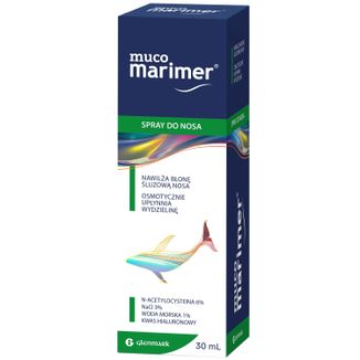 Muco Marimer, spray do nosa, 30 ml - zdjęcie produktu