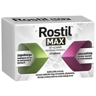 Rostil Max 500 mg, 60 tabletek - zdjęcie produktu