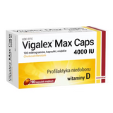 Vigalex Max Caps 4000 IU, 90 kapsułek - miniaturka zdjęcia produktu