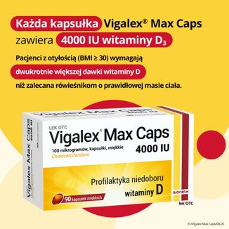 Vigalex Max Caps 4000 IU, 90 kapsułek miękkich - 5 - zdjęcie produktu