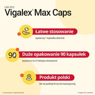 Vigalex Max Caps 4000 IU, 90 kapsułek miękkich - 6 - zdjęcie produktu