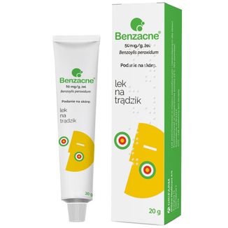Benzacne 50 mg/ g, żel, 20 g - zdjęcie produktu